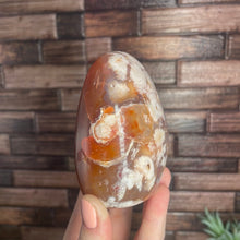 Load image into Gallery viewer, Flower Agate & Carnelian Freeform