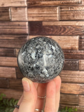 Load image into Gallery viewer, Larvikite Sphere