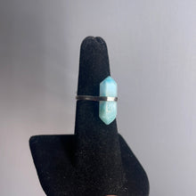 Load image into Gallery viewer, Larimar Size 6 Sterling Silver Ring