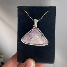 Load image into Gallery viewer, Kunzite Wire-Wrapped Pendant