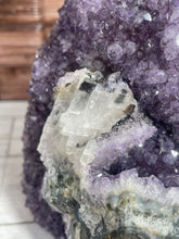 Load image into Gallery viewer, Amethyst Geode With Calcite