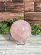 Load image into Gallery viewer, Rose Quartz Sphere
