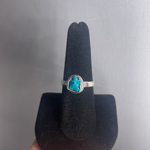 Load image into Gallery viewer, Cavansite Size 8 Sterling Silver Ring