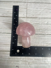 Load image into Gallery viewer, Rose Quartz Mushroom Carving