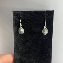 Load image into Gallery viewer, Seraphinite Sterling Silver Earrings