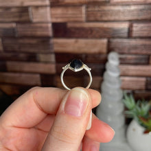 Load image into Gallery viewer, Black Onyx Size 6 Sterling Silver Ring