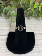 Load image into Gallery viewer, Black Onyx Size 8 Sterling Silver Ring