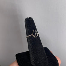 Load image into Gallery viewer, Black Onyx Size 6 Sterling Silver Ring