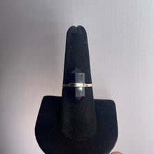 Load image into Gallery viewer, Black Onyx Size 8 Sterling Silver Ring