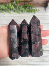 Load image into Gallery viewer, Garnet & Arfedsonite Tower