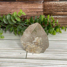Load image into Gallery viewer, Smoky Quartz Half-Polished Point