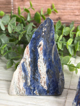 Load image into Gallery viewer, Sodalite Half-Polished Freeform