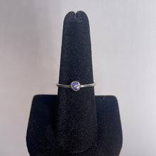Load image into Gallery viewer, Tanzanite Size 8 Sterling Silver Ring