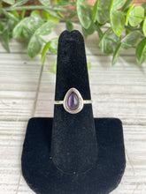 Load image into Gallery viewer, Amethyst Size 7 Sterling Silver Ring