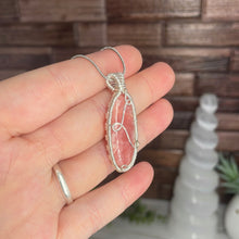 Load image into Gallery viewer, Rhodochrosite Wire-Wrapped Pendant