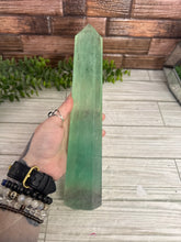 Load image into Gallery viewer, Green Fluorite Tower