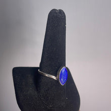 Load image into Gallery viewer, Lapis Lazuli Size 10 Sterling Silver Ring
