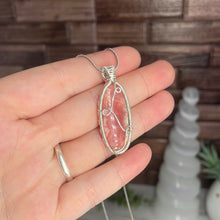 Load image into Gallery viewer, Rhodochrosite Wire-Wrapped Pendant