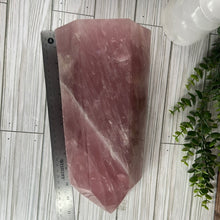 Load image into Gallery viewer, 16 pound Rose Quartz Tower