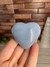Load image into Gallery viewer, Angelite Heart Small