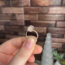 Load image into Gallery viewer, Rose Quartz Size 6 Sterling Silver Ring