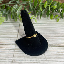 Load image into Gallery viewer, Citrine Size 10 14k Gold Plated Ring