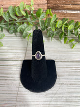 Load image into Gallery viewer, Amethyst Size 7 Sterling Silver Ring