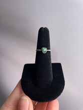 Load image into Gallery viewer, Emerald SZ 5 Sterling Silver Ring