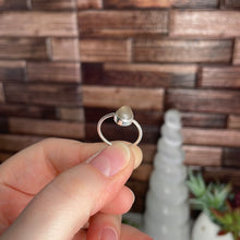Load image into Gallery viewer, Gray Moonstone Size 6 Sterling Silver Ring