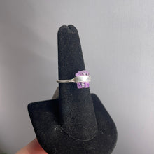 Load image into Gallery viewer, Amethyst Size 7 Sterling Silver Ring