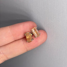 Load image into Gallery viewer, Imperial Topaz Sterling Silver Stud Earrings