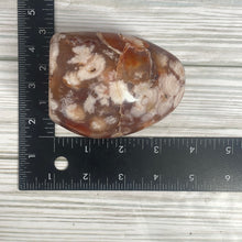 Load image into Gallery viewer, Flower Agate & Carnelian Freeform
