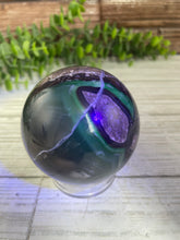 Load image into Gallery viewer, Volcanic Agate Sphere