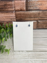 Load image into Gallery viewer, Sapphire Sterling Silver Stud Earrings