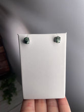 Load image into Gallery viewer, Seraphinite Sterling Silver Stud Earrings