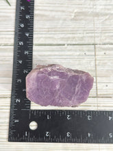 Load image into Gallery viewer, Lepidolite Half-Polished Standing Freeform