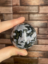 Load image into Gallery viewer, Indigo Gabbro Sphere Small