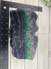 Load image into Gallery viewer, Large Rainbow Fluorite Slab
