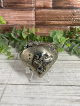 Load image into Gallery viewer, Pyrite Heart Medium