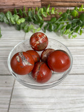 Load image into Gallery viewer, Red Jasper Sphere Small