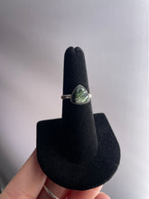 Load image into Gallery viewer, Seraphinite SZ 6 Sterling Silver Ring
