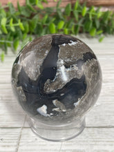 Load image into Gallery viewer, Volcanic Agate Sphere