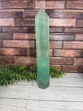Load image into Gallery viewer, Green Fluorite Tower