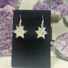Load image into Gallery viewer, Selenite Star Wire-Wrapped Earrings