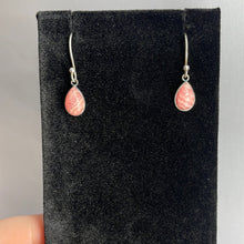 Load image into Gallery viewer, Rhodochrosite Sterling Silver Earrings