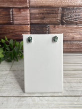 Load image into Gallery viewer, Seraphinite Sterling Silver Stud Earrings