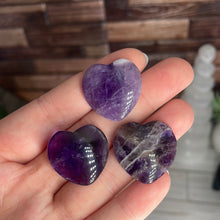 Load image into Gallery viewer, Amethyst Mini Heart