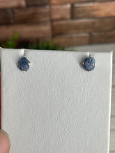 Load image into Gallery viewer, Sapphire Sterling Silver Studs