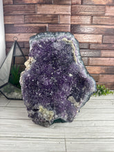 Load image into Gallery viewer, Amethyst & Calcite Geode