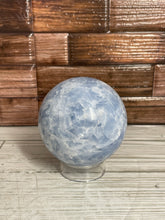 Load image into Gallery viewer, Blue Calcite Sphere